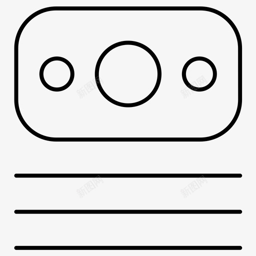 投影仪屏幕混合网络常规线条集343svg_新图网 https://ixintu.com 屏幕 投影仪 混合 网络 常规 线条