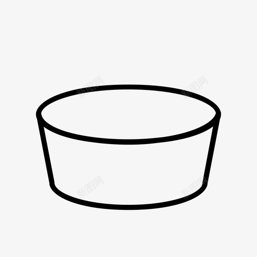 厨房用具碗容器svg_新图网 https://ixintu.com 厨房用具 容器 陶器 器皿