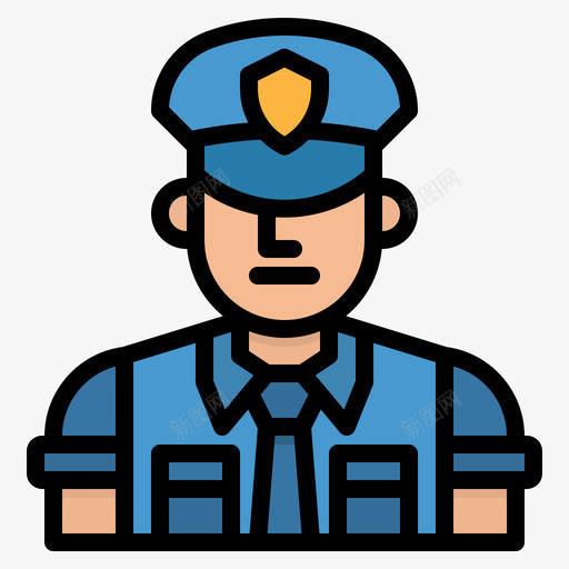警察紧急情况15直线颜色svg_新图网 https://ixintu.com 警察 紧急 情况 直线 颜色
