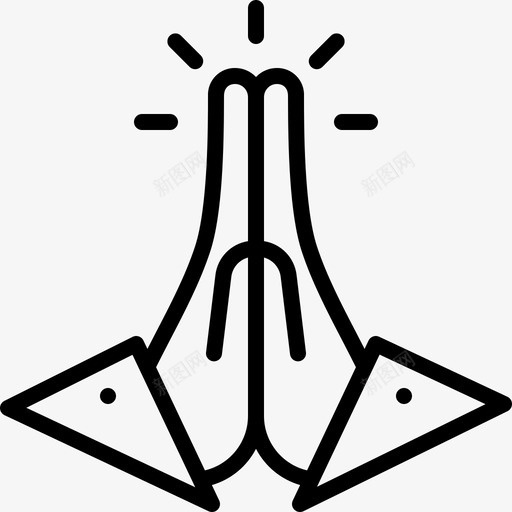 恩惠恳求祈祷svg_新图网 https://ixintu.com 恩惠 恳求 祈祷 崇拜 崇敬