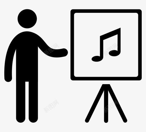 讲解音乐讲解节日svg_新图网 https://ixintu.com 讲解 音乐 节日 讲座 演示