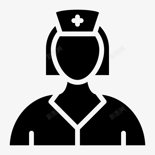 护士医学237字形svg_新图网 https://ixintu.com 护士 医学 字形