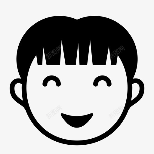 孩子的脸孩子的情感婴儿的头svg_新图网 https://ixintu.com 孩子 情感 婴儿 头年 年轻