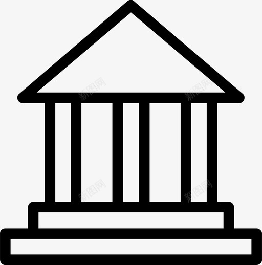 银行大楼市场svg_新图网 https://ixintu.com 大楼 银行 市场 办公室