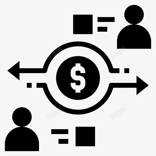 交易商业交换svg_新图网 https://ixintu.com 交易 交易商 商业 交换 市场 贸易 优化 字形