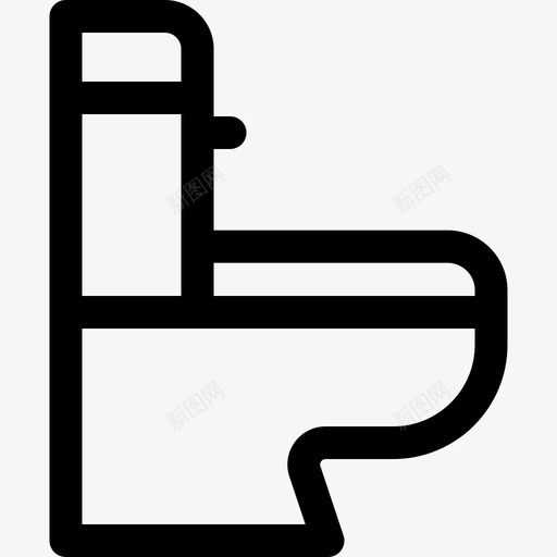 卫生间家居用品37直线型svg_新图网 https://ixintu.com 卫生间 家居用品 直线 线型
