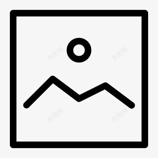 图库媒体图片svg_新图网 https://ixintu.com 图库 媒体 图片 照片 照片库 用户界面 线条 样式