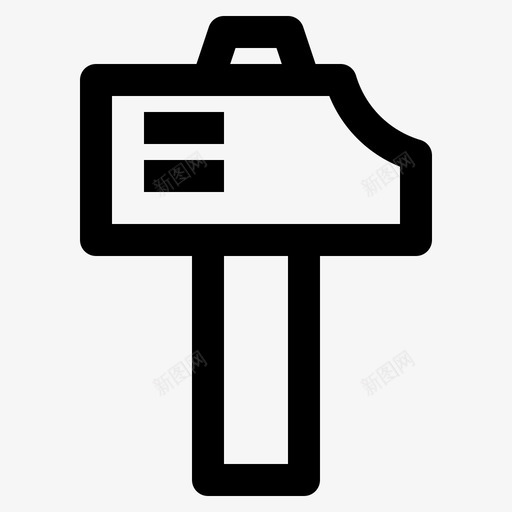锤子建筑工具svg_新图网 https://ixintu.com 木材 锤子 建筑 建筑工 工具 木材加工