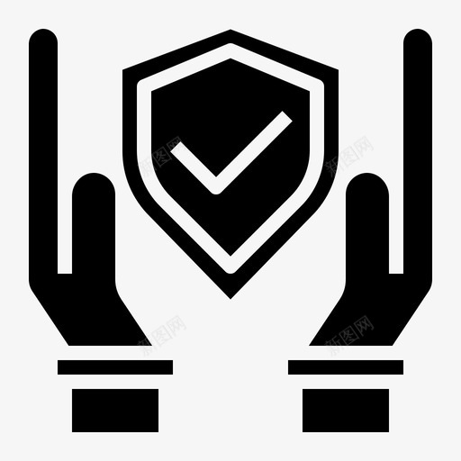 保险保险100填充svg_新图网 https://ixintu.com 保险 填充