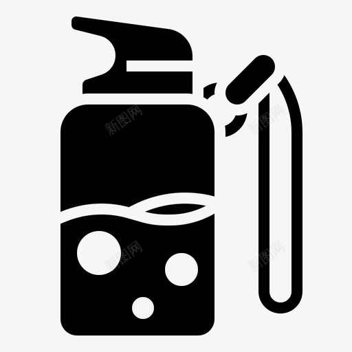 水瓶子容器svg_新图网 https://ixintu.com 水瓶 瓶子 容器 运动 旅行 自行车 元素 标志 标志符 符号