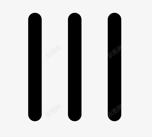 竖向菜单svg_新图网 https://ixintu.com 竖向 菜单