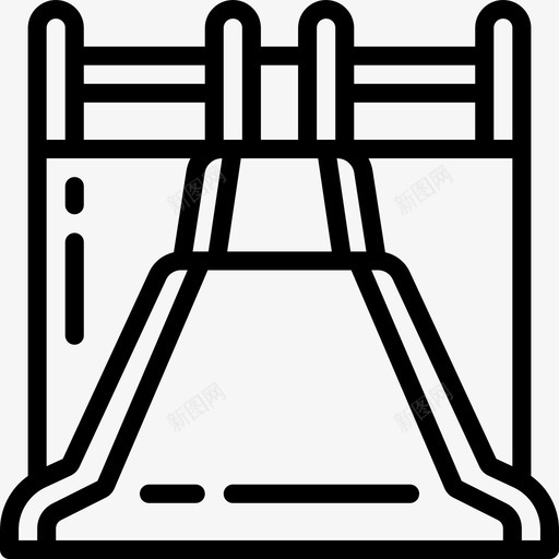 滑梯水上公园41直线svg_新图网 https://ixintu.com 滑梯 水上 公园 直线