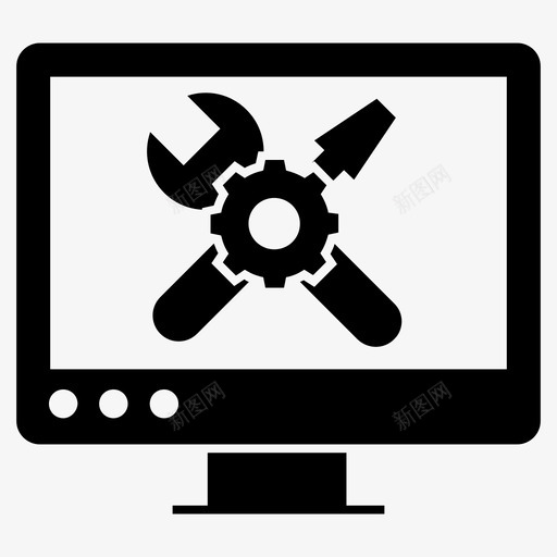系统设置设置工具系统配置svg_新图网 https://ixintu.com 系统 设置 修复 工具 配置 实体 向量 图标