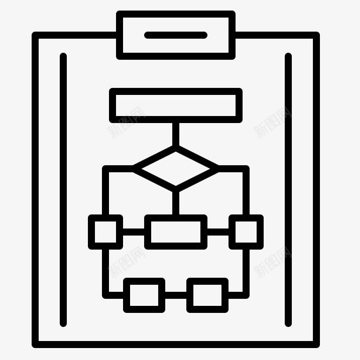 纸张分析纸板svg_新图网 https://ixintu.com 纸张 分析 纸板 业务 细线
