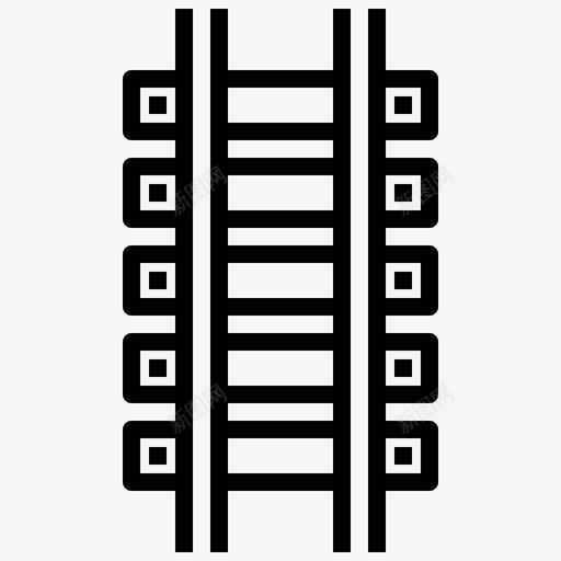 铁路43号铁路直线svg_新图网 https://ixintu.com 铁路 直线