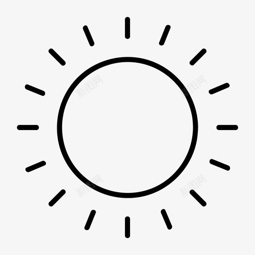 太阳亮度白天svg_新图网 https://ixintu.com 太阳 亮度 白天 光线 夏天 网络