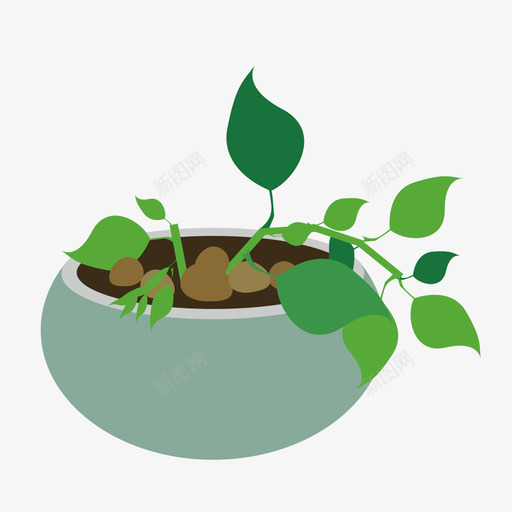 绿箩svg_新图网 https://ixintu.com 绿箩