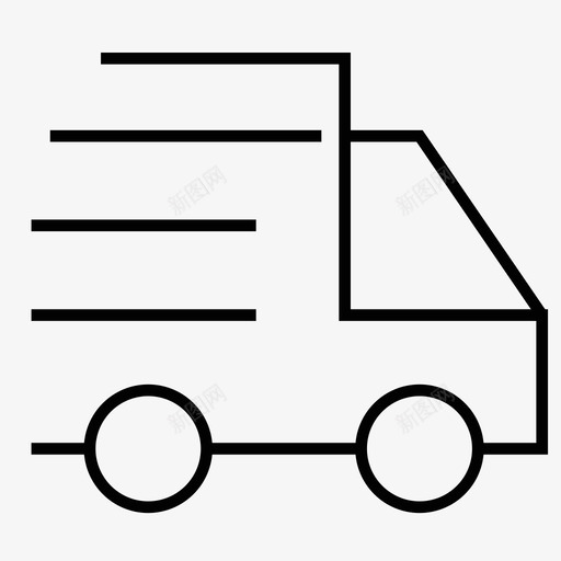 物流行业svg_新图网 https://ixintu.com 物流行业 物流 线性