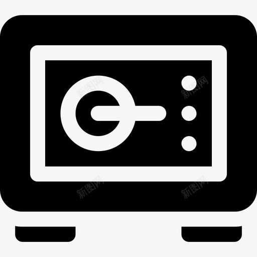 保险箱财务177已填充svg_新图网 https://ixintu.com 保险箱 财务 填充