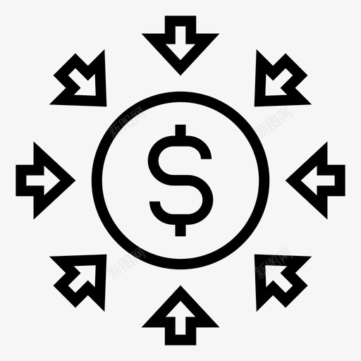 贡献商业人群svg_新图网 https://ixintu.com 商业 金融 资金 贡献 人群