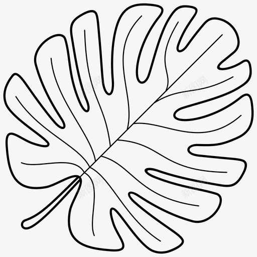 热带叶叶绿叶svg_新图网 https://ixintu.com 热带 叶热带 叶叶 绿叶 植物