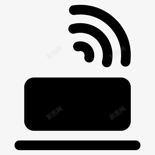 笔记本电脑wifi信号计算机台式机svg_新图网 https://ixintu.com 笔记本 电脑 信号 计算机 台式机 便携式 字形