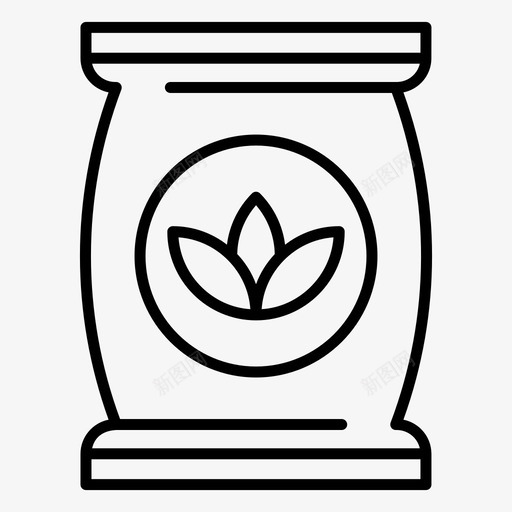 肥料袋农产品生物肥料svg_新图网 https://ixintu.com 农业 农产品 向量 园艺 图标 天然 植物 概述 生物 肥料 肥料简笔画
