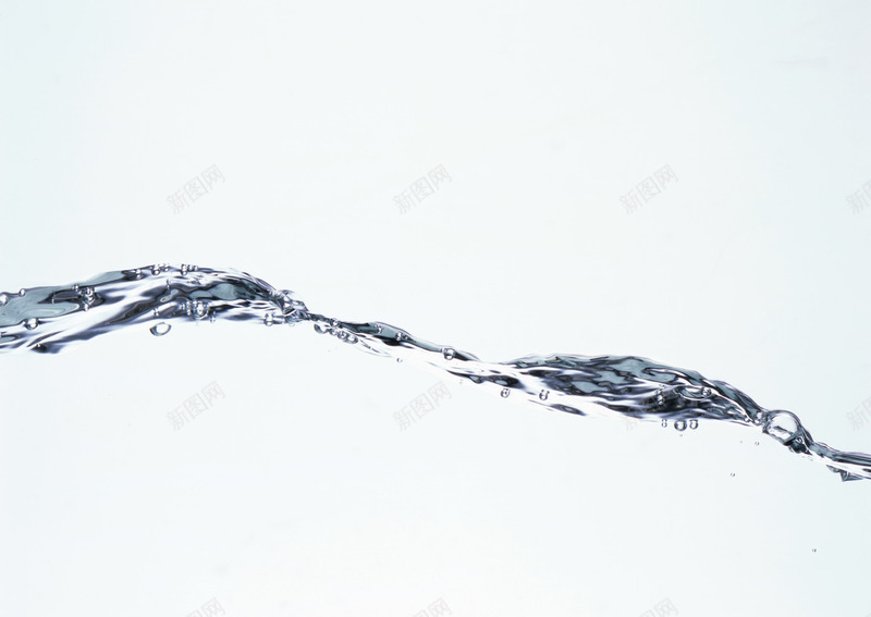 表面隔绝的水花jpg_新图网 https://ixintu.com 白色 蓝色 背景 透明度 形状 特写 自然 放下 新鲜