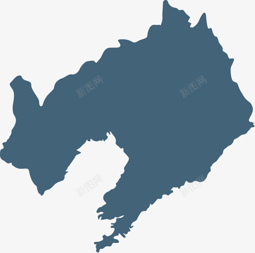 辽宁省svg_新图网 https://ixintu.com 辽宁省 地图 线性 填充