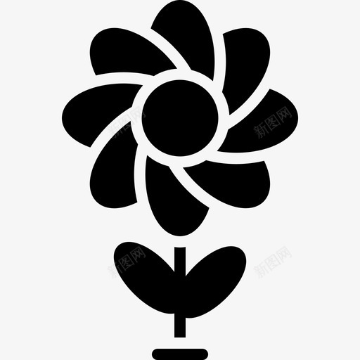 花卉植物花卉花园svg_新图网 https://ixintu.com 花卉 植物 花园 自然 夏季花 季花 固体