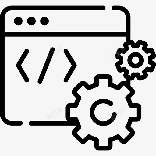 优化营销和seo14线性svg_新图网 https://ixintu.com 优化 营销 线性