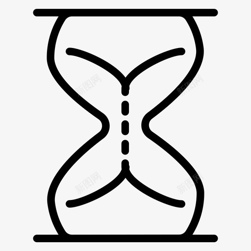 小时玻璃时间25个时间线图标svg_新图网 https://ixintu.com 小时 玻璃 时间 线图 图标