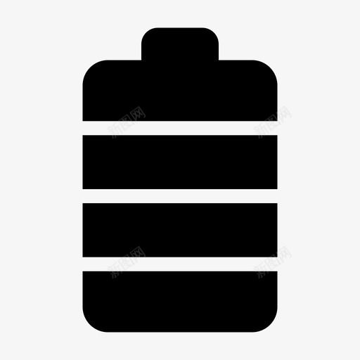 电池电量充足手机基本图标svg_新图网 https://ixintu.com 电池 电量 充足 手机 基本 图标