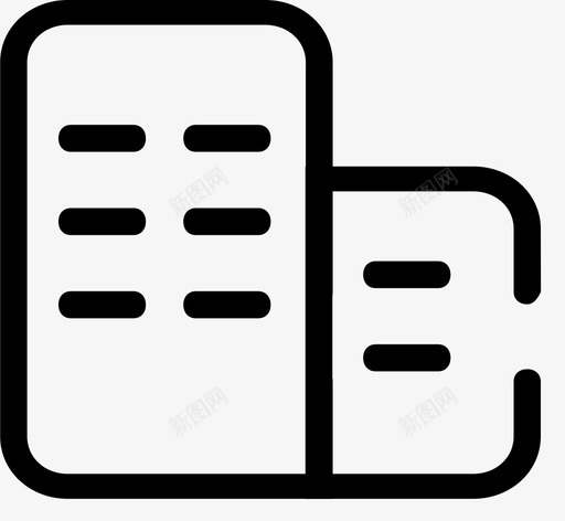 企业信息ico白色svg_新图网 https://ixintu.com 企业信息 白色