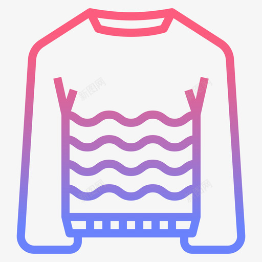 毛衣衣服26线性渐变svg_新图网 https://ixintu.com 毛衣 衣服 线性 渐变