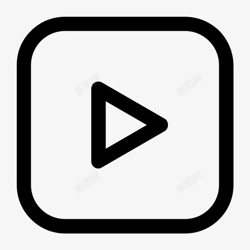 播放按钮游戏游戏界面svg_新图网 https://ixintu.com 播放 按钮 游戏 界面