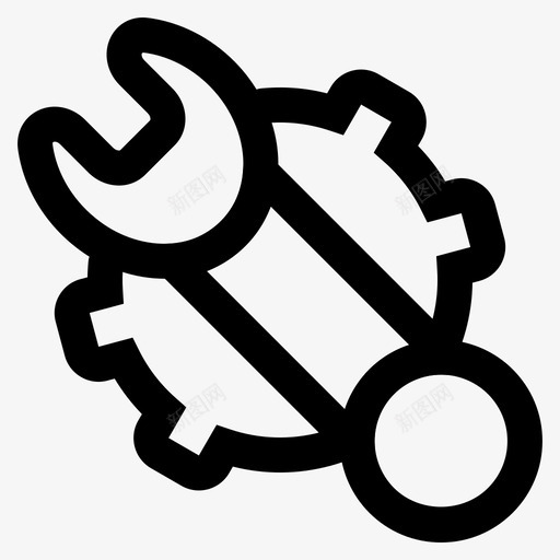 工具箱齿轮工程机械svg_新图网 https://ixintu.com 工具箱 齿轮 工程机械 修理 修理工 工人 生产线