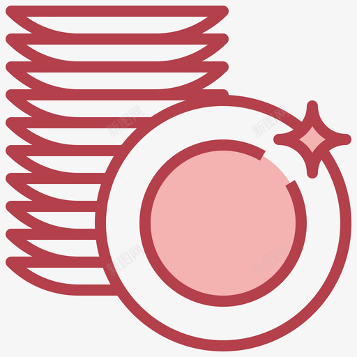 81号钢筋板红色svg_新图网 https://ixintu.com 钢筋 红色