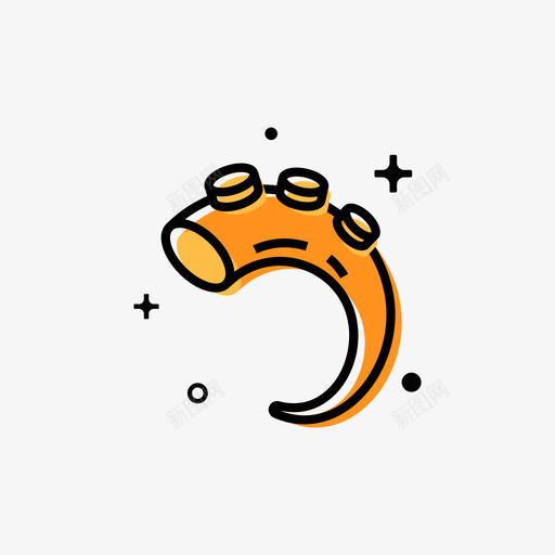 烤鱿鱼svg_新图网 https://ixintu.com 鱿鱼