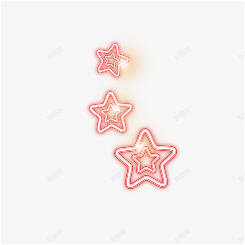 星星光源霓虹灯海报png免抠素材_新图网 https://ixintu.com 星星 光源 霓虹灯 海报