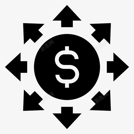 资金预算捐款svg_新图网 https://ixintu.com 开支 资金 预算 捐款 浪费 商业 财务