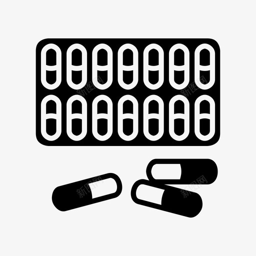 药丸医院药房svg_新图网 https://ixintu.com 药品 药丸 医院 药房 健康