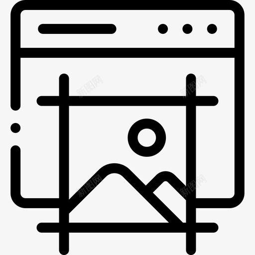 艺术委员会平面设计师43线性svg_新图网 https://ixintu.com 艺术 委员会 平面 平面设计 设计师 线性