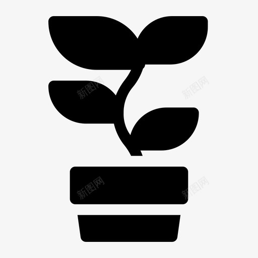 叶植物季节svg_新图网 https://ixintu.com 春天 叶植物 植物 季节 种子 充满