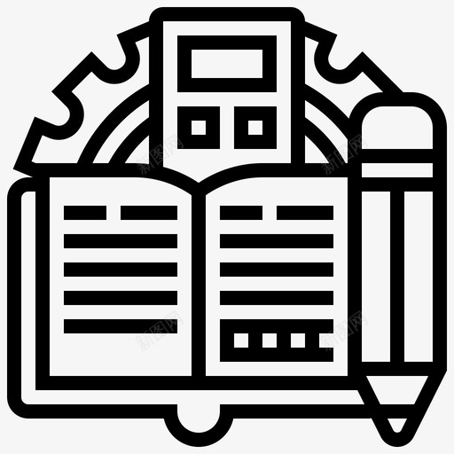 会计行政预算svg_新图网 https://ixintu.com 会计 行政 预算 业务 财务 公司 结构