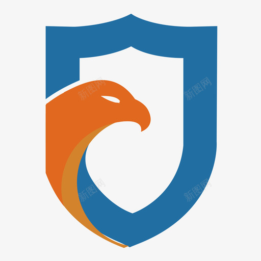 橙鹰svg_新图网 https://ixintu.com 橙鹰