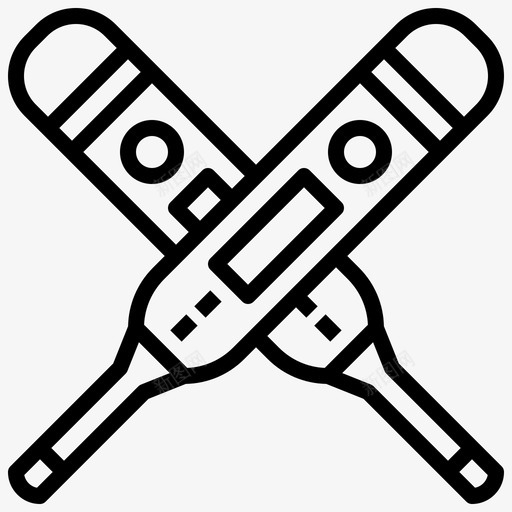 温度计健康82线性svg_新图网 https://ixintu.com 温度计 健康 线性