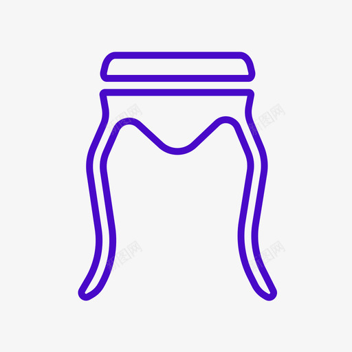 三角凳svg_新图网 https://ixintu.com 三角 线性 精美