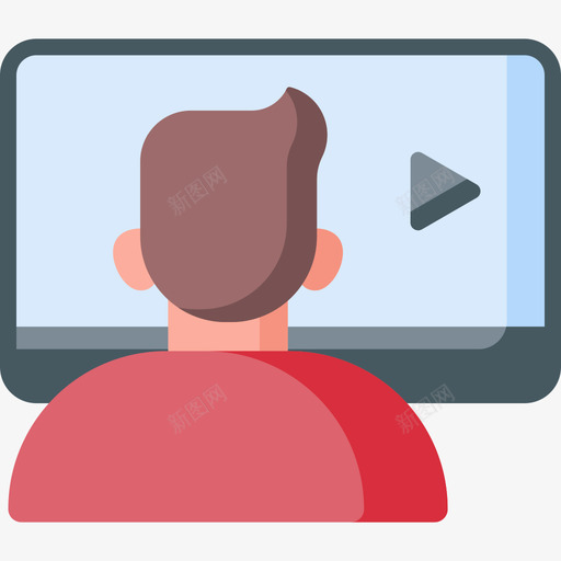 培训营销和seo13扁平svg_新图网 https://ixintu.com 培训 营销 扁平