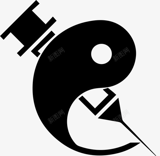 中西医结合科svg_新图网 https://ixintu.com 西医结合